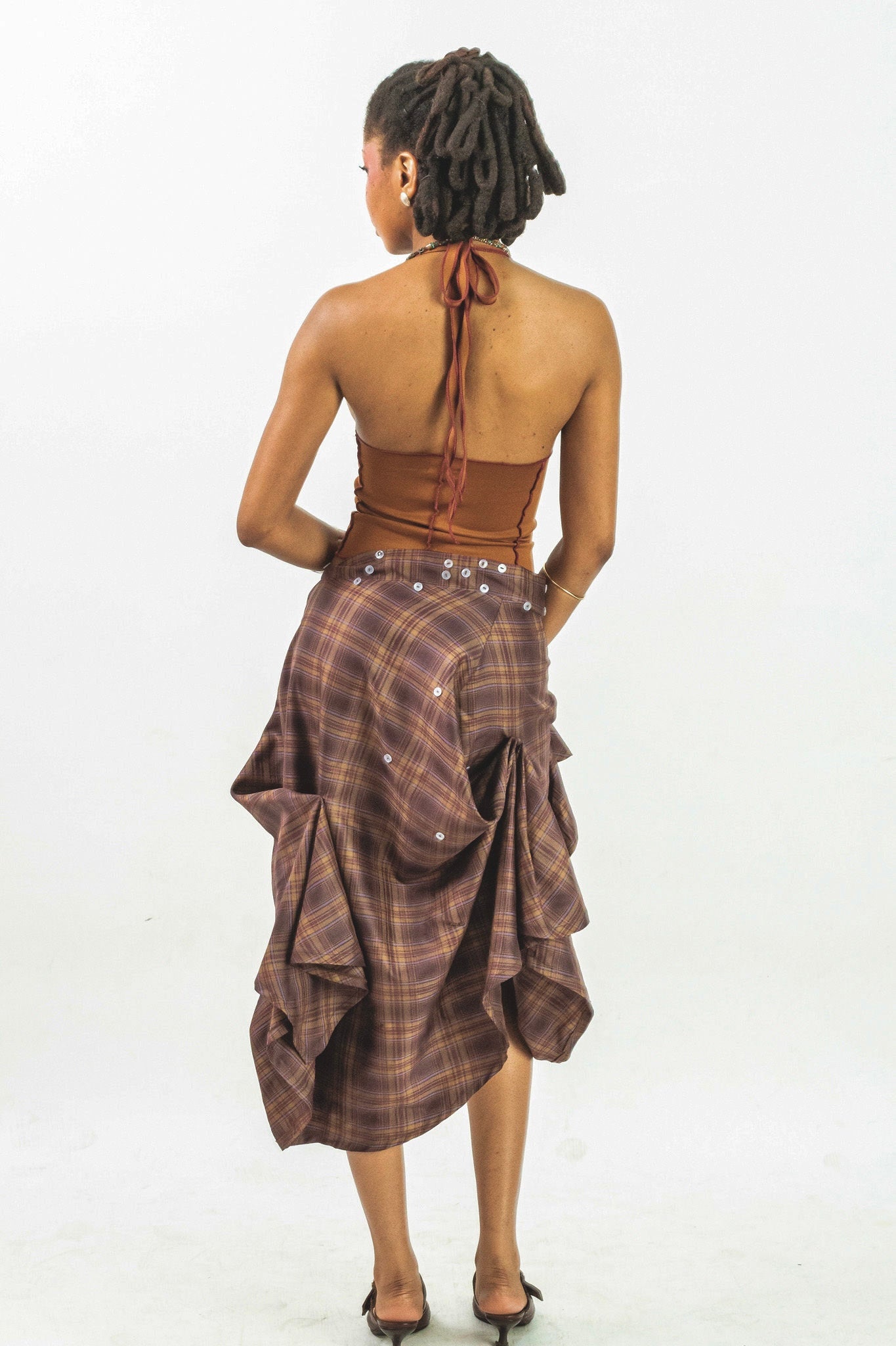 Bliss Button Skirt